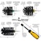 Drill Brush Power Scrubber By Useful Products 5 in W 7 in L Brush, Black K-S-JOM-HD-QC-DB - alternate 6